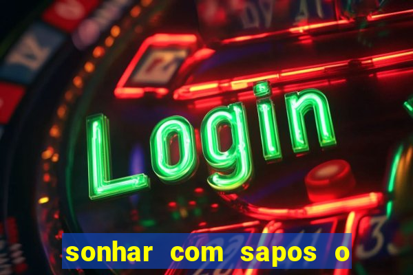 sonhar com sapos o que significa